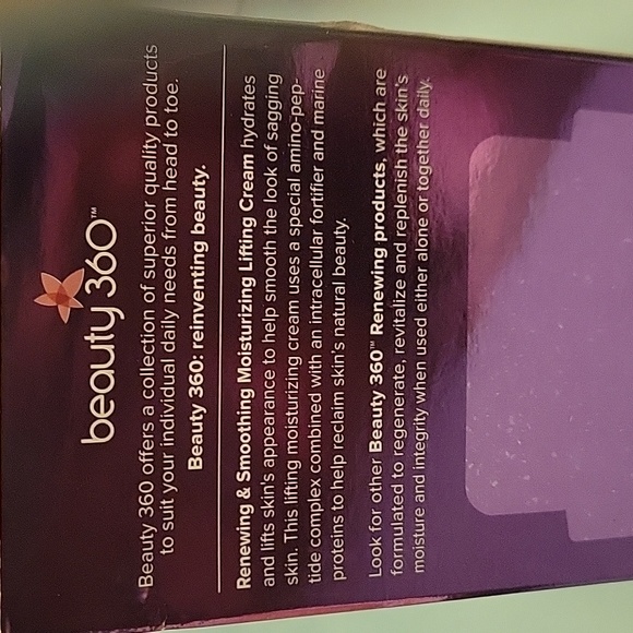 Beauty 360 Renewing & Smoothing Moisturizibg Lifting Cream - Picture 4 of 4